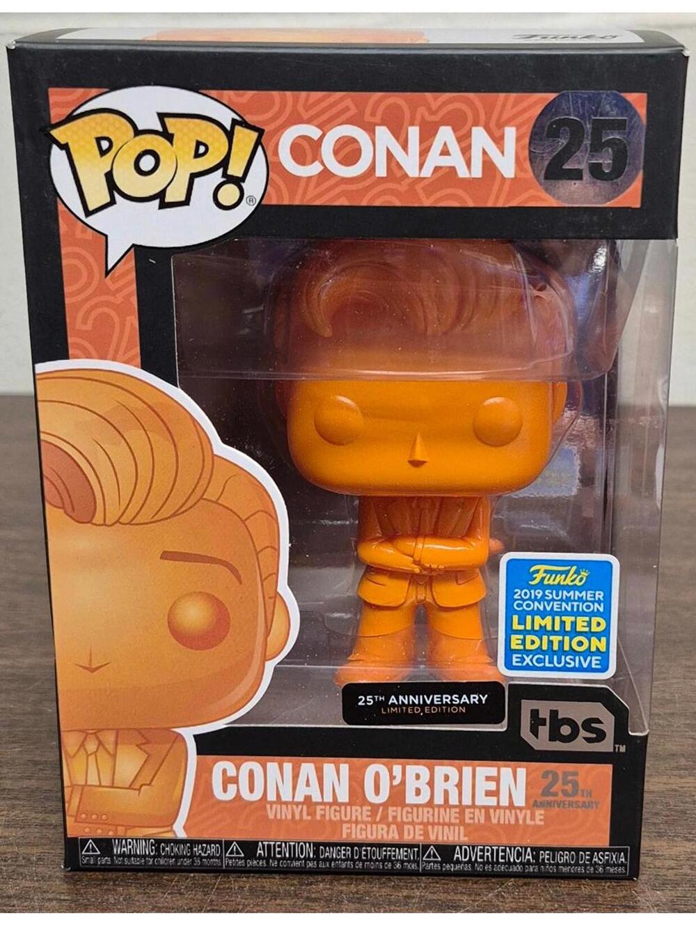 Funko Pop! Conan O'Brien 25th Anniversary Limited Edition Exclusive